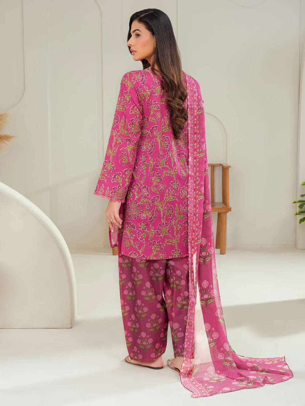 STITCHED BY CC U3968 PLUM 3PC