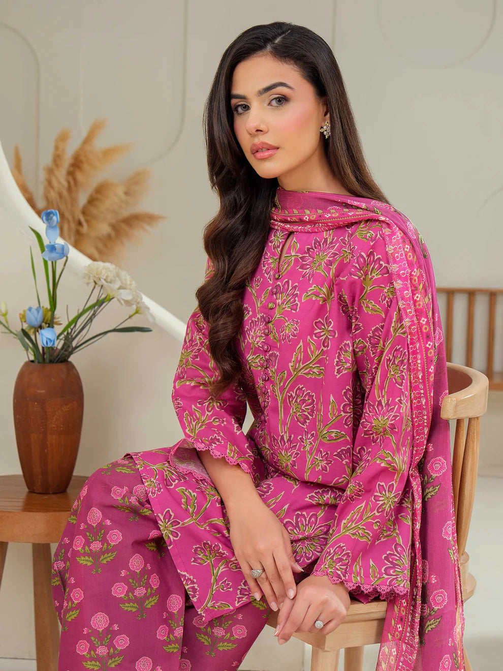 STITCHED BY CC U3968 PLUM 3PC