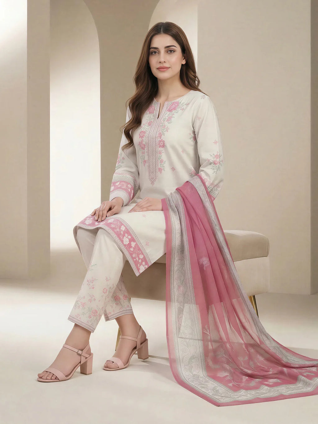 LIMELIGHT U4841 OFF WHITE 3PC
