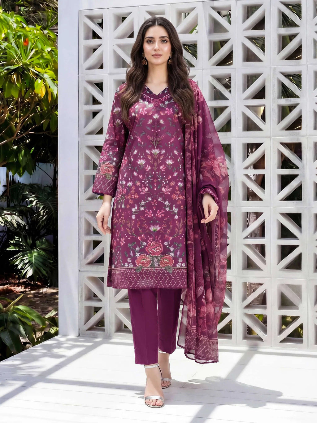 LIMELIGHT U4857 PLUM 3PC