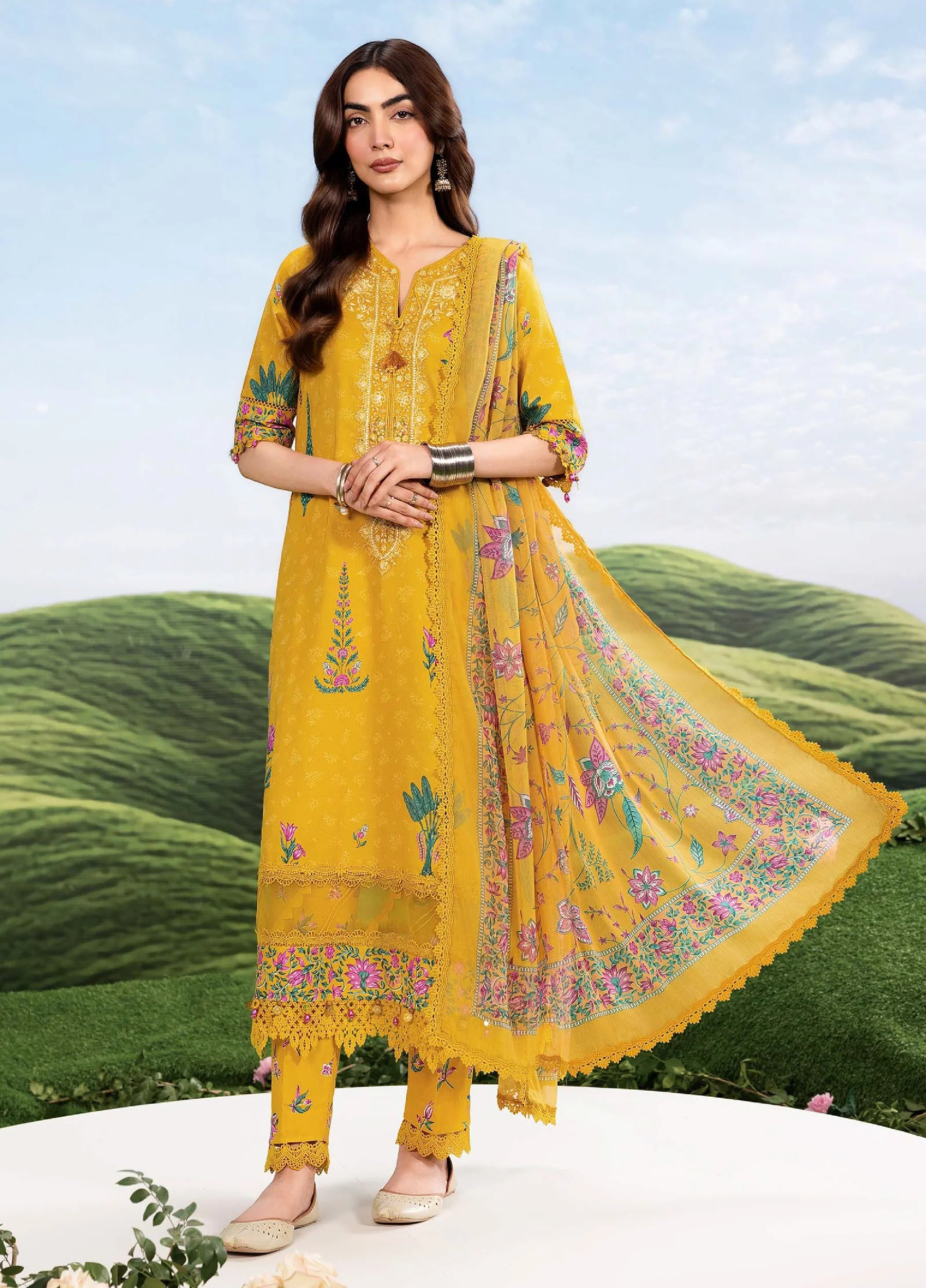 MARIA B BASICS SUMMER MB-CUSV14-03A