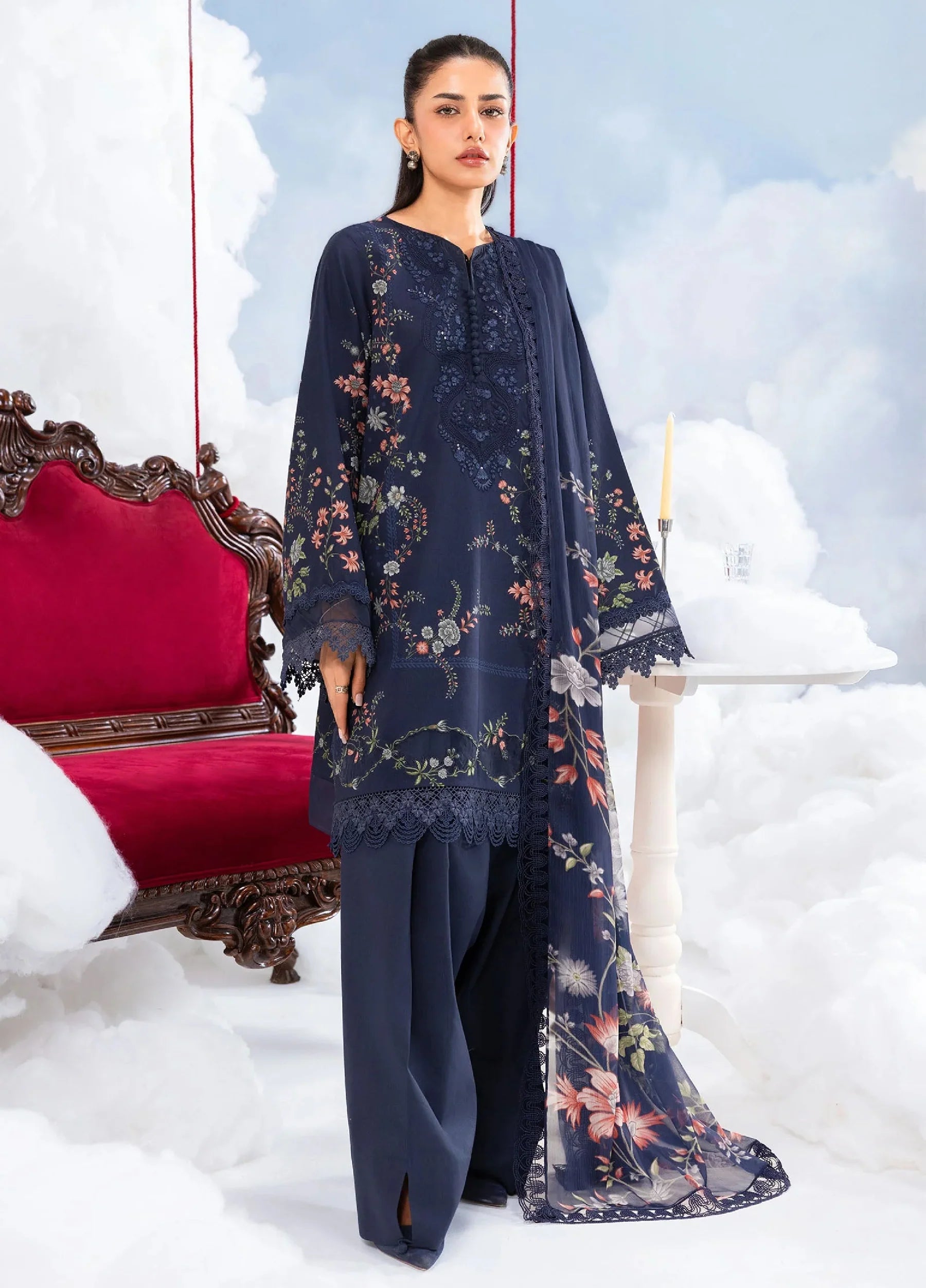 MARIA B BASICS SUMMER MB-CUSV14-07B