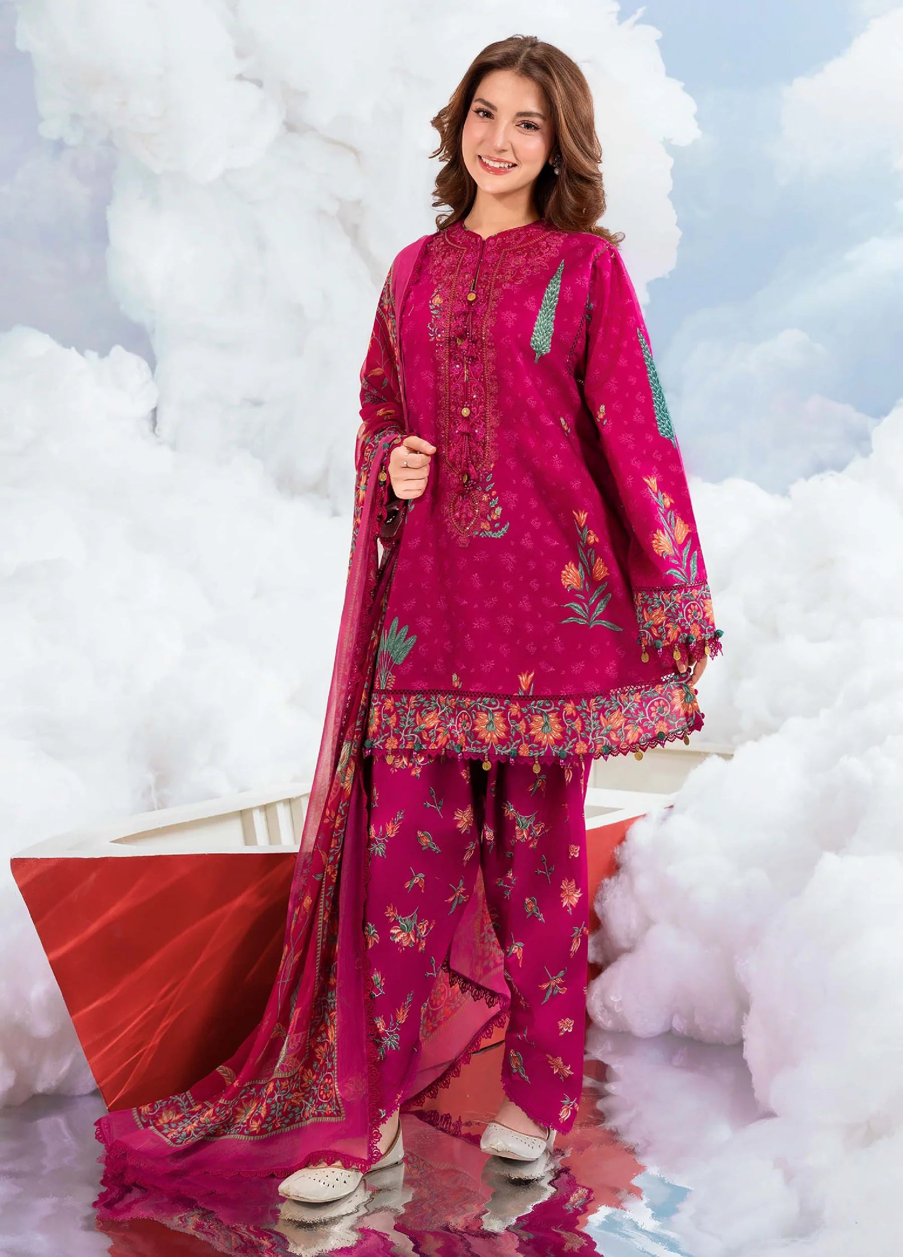 MARIA B BASICS SUMMER MB-CUSV14-03B