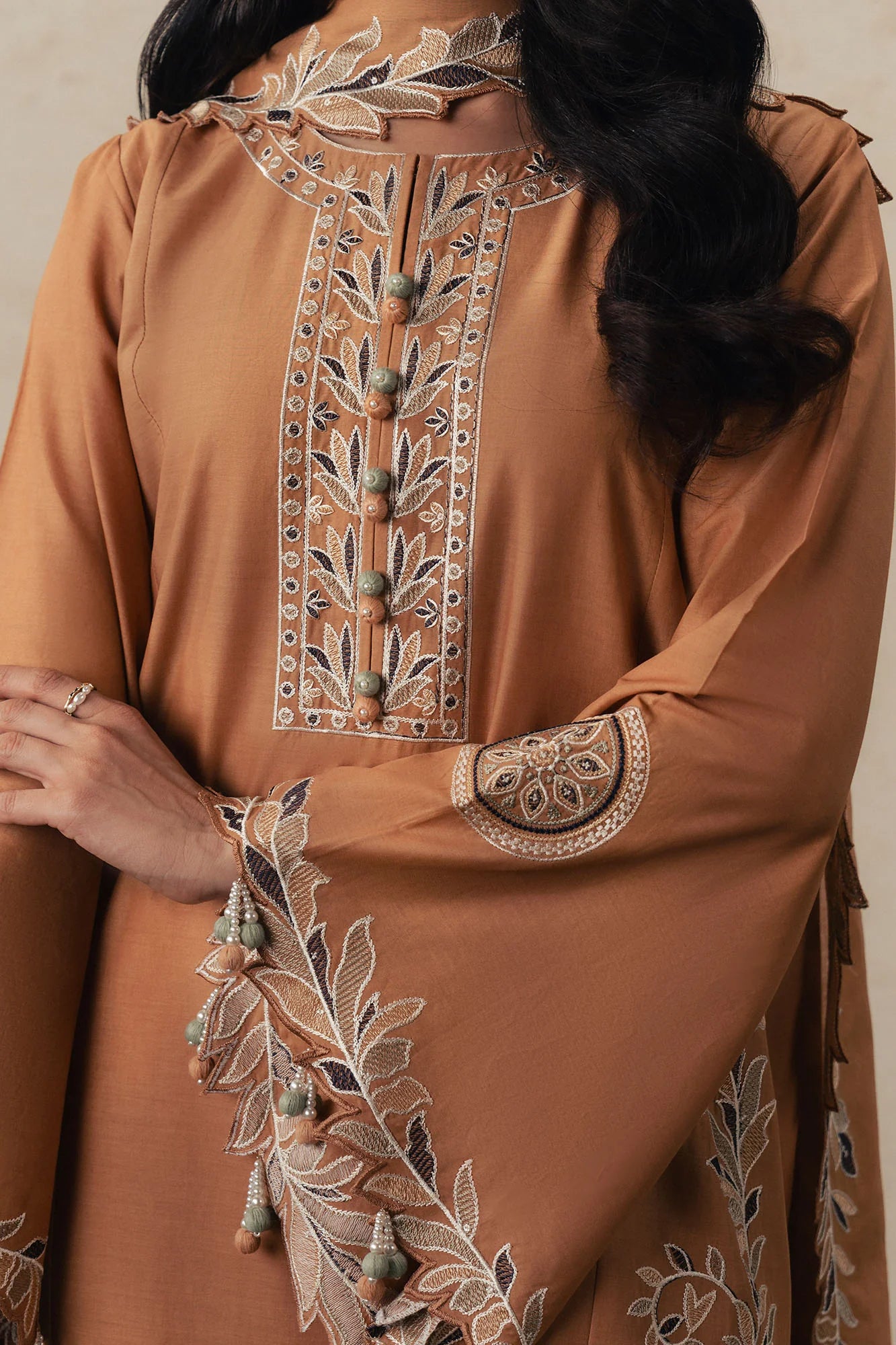 CROSS STITCH PREMIUM CAMBRIC AMBER DUNE