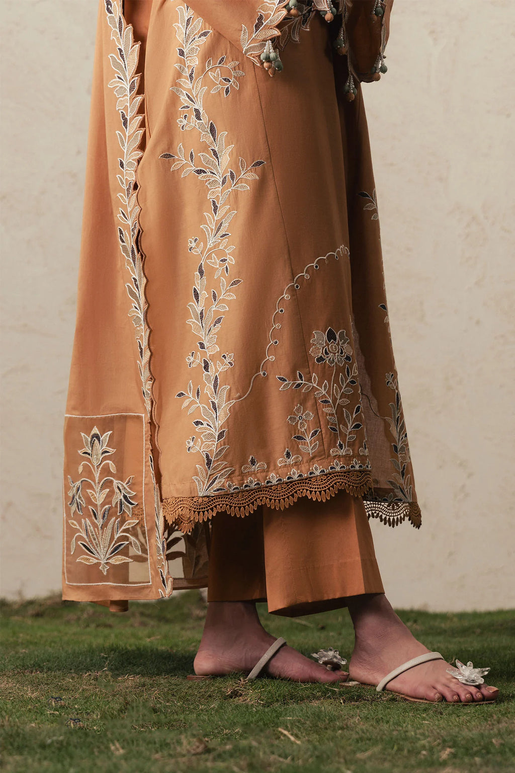 CROSS STITCH PREMIUM CAMBRIC AMBER DUNE