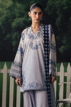 CROSS STITCH PREMIUM CAMBRIC AZURE BLOOM