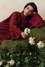 CROSS STITCH PREMIUM CAMBRIC CRIMSON BLOOM