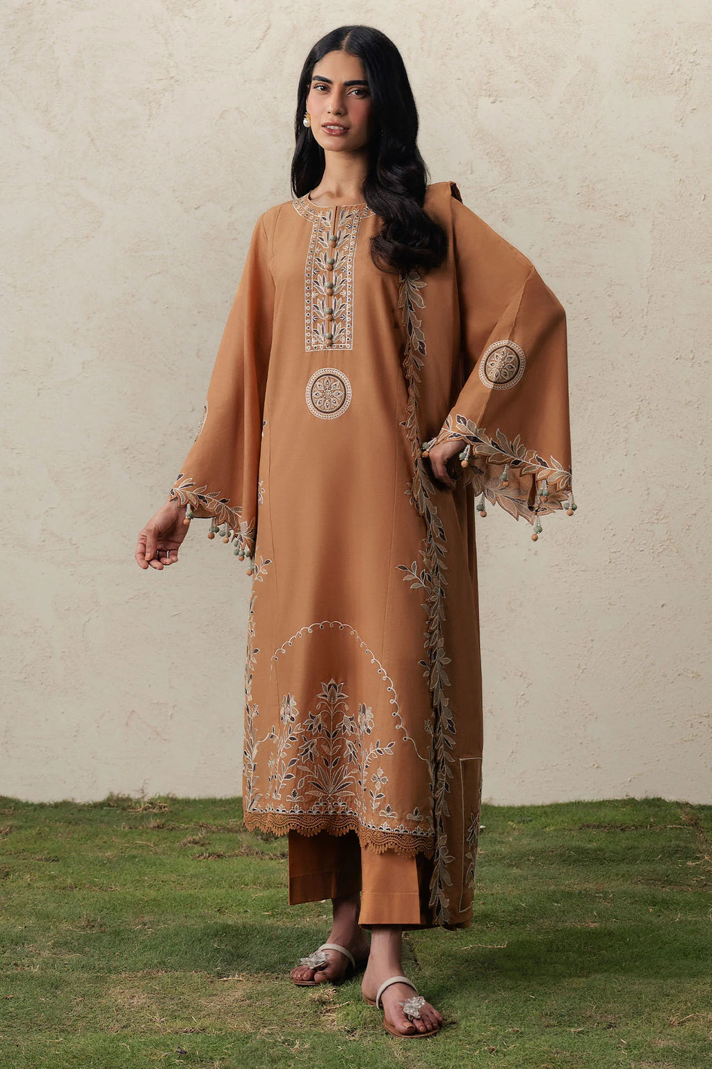CROSS STITCH PREMIUM CAMBRIC AMBER DUNE
