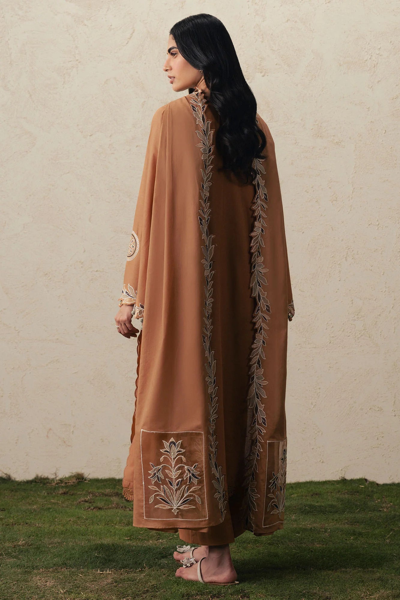 CROSS STITCH PREMIUM CAMBRIC AMBER DUNE