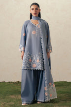 CROSS STITCH PREMIUM CAMBRIC SAFRON SKY