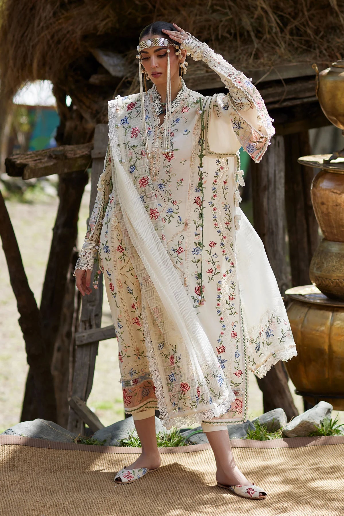 STITCHED BY CC ELAN KASHMEE LAWN EL26-03 B 3PC