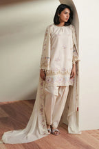 CROSS STITCH IVORY MOSIAC