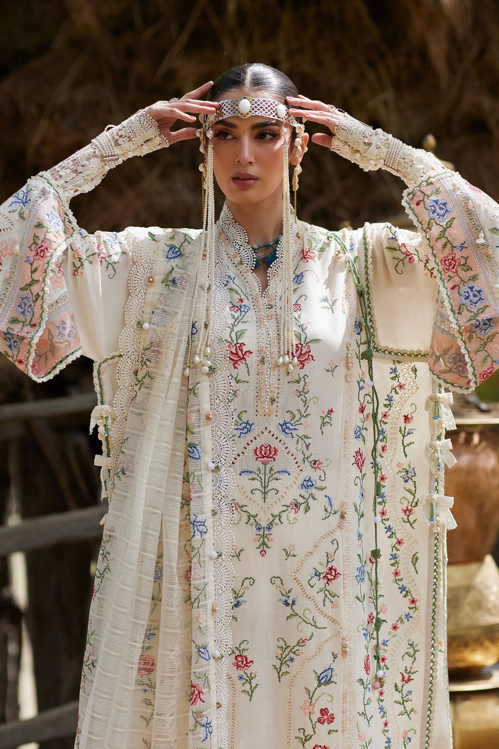 STITCHED BY CC ELAN KASHMEE LAWN EL26-03 B 3PC