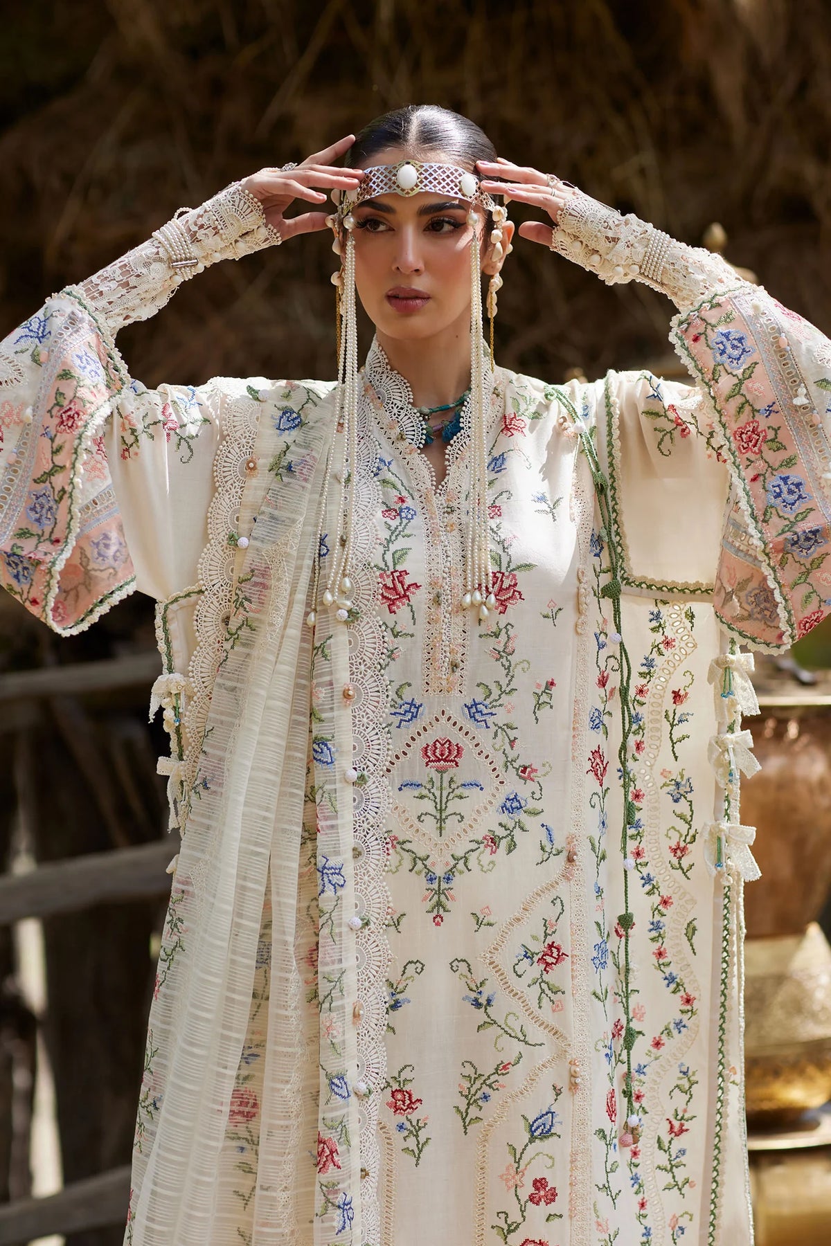 STITCHED BY CC ELAN KASHMEE LAWN EL26-03 B 3PC