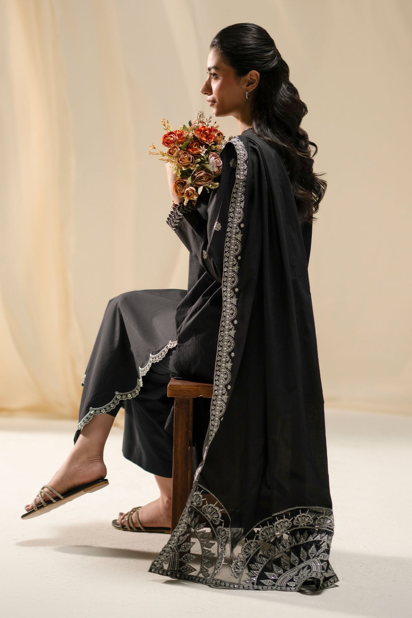 CROSS STITCH BLACK BLACK AMBER 2PC