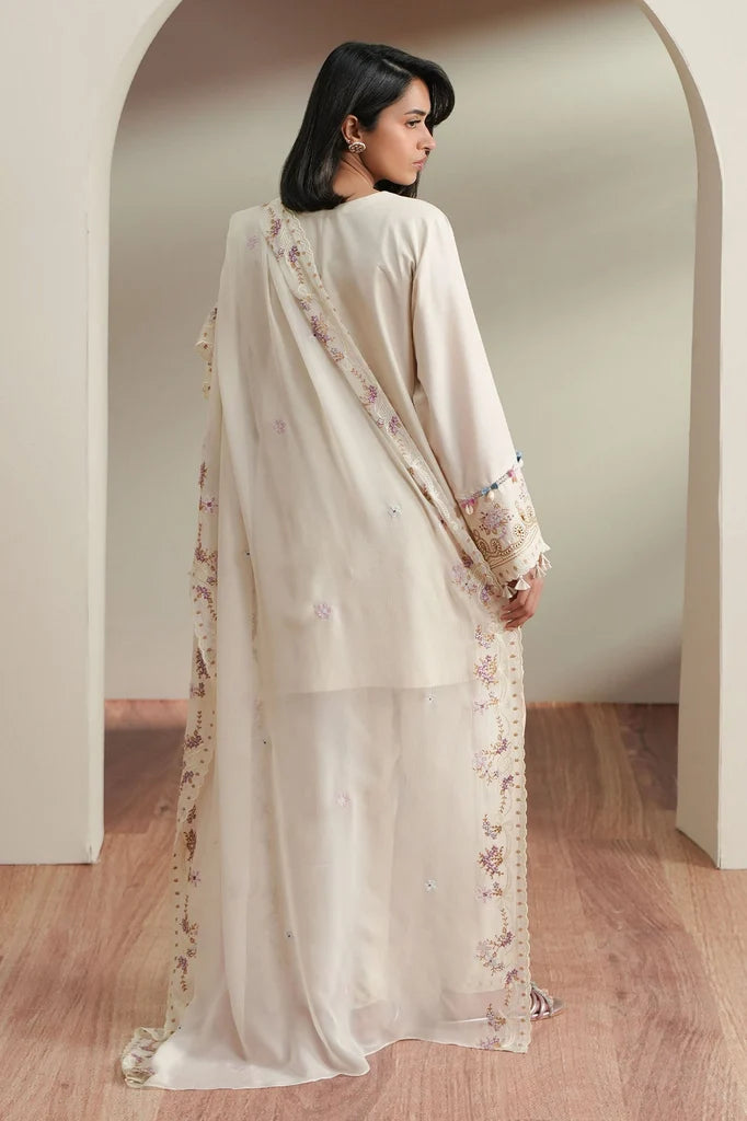 CROSS STITCH IVORY MOSIAC