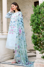 CROSS STITCH BLUE AQUA GLINT 3PC