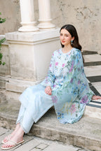 CROSS STITCH BLUE AQUA GLINT 3PC