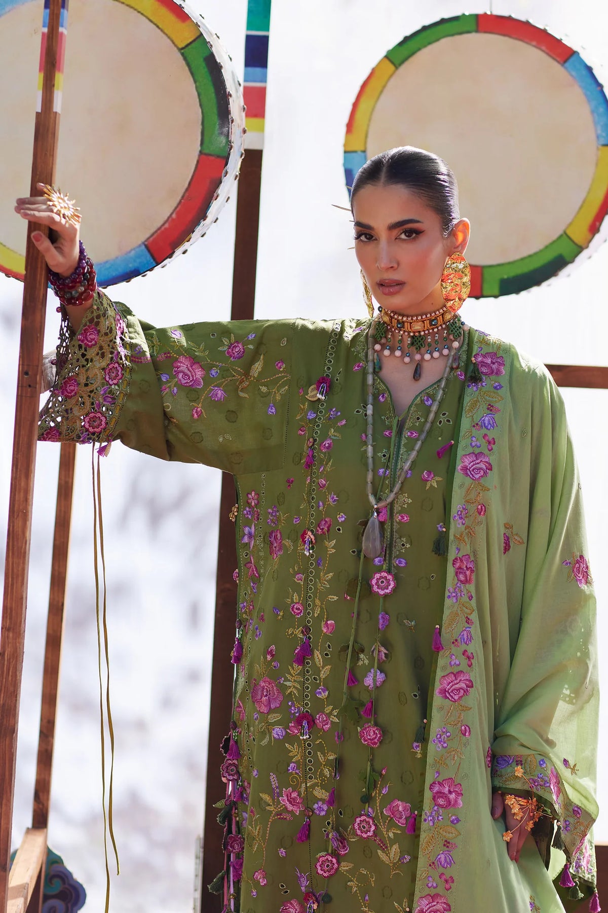 STITCHED BY CC ELAN KASHMEE LAWN EL26-08 A 3PC