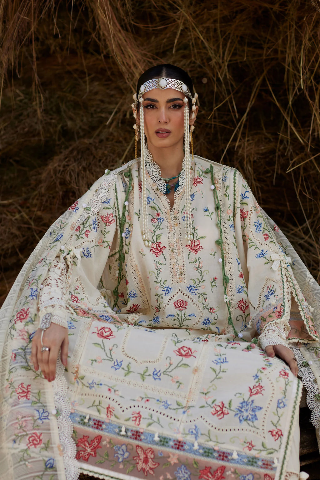 STITCHED BY CC ELAN KASHMEE LAWN EL26-03 B 3PC