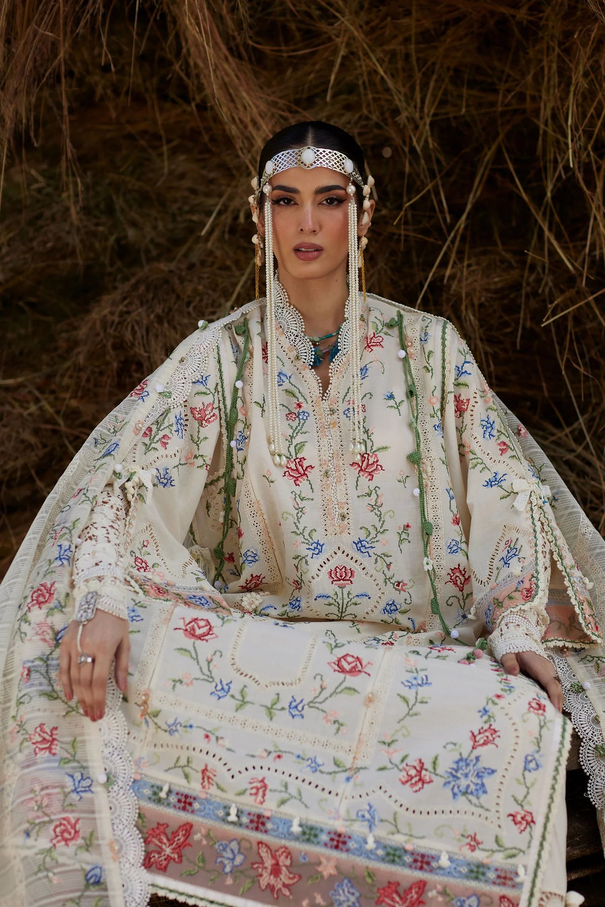 STITCHED BY CC ELAN KASHMEE LAWN EL26-03 B 3PC