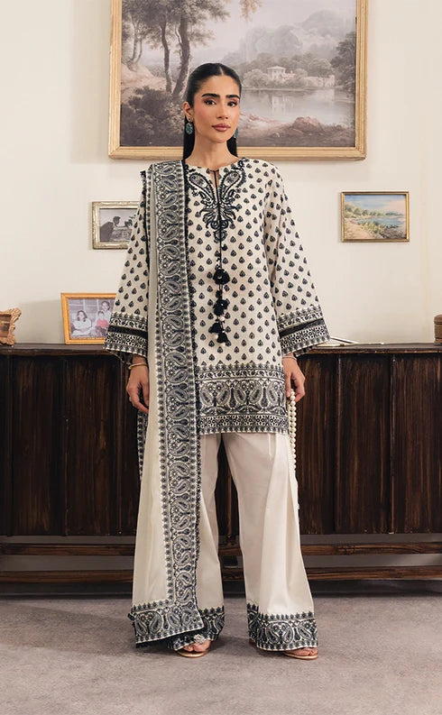 SUMAIRA AURANGZEB PAISIEY NOIR 3PC