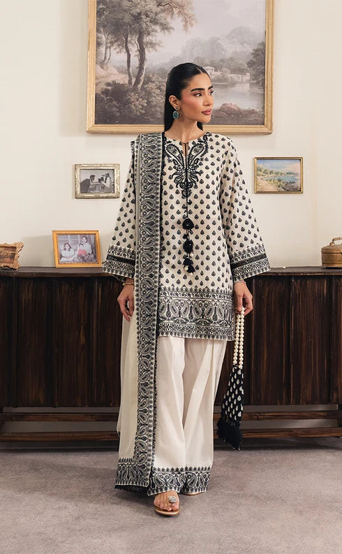 SUMAIRA AURANGZEB PAISIEY NOIR 3PC