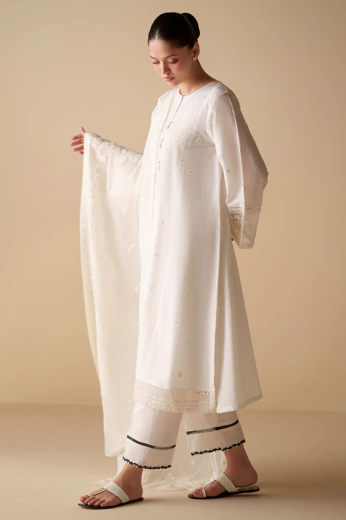 CROSS STITCH WHITE SERENITY 2PC