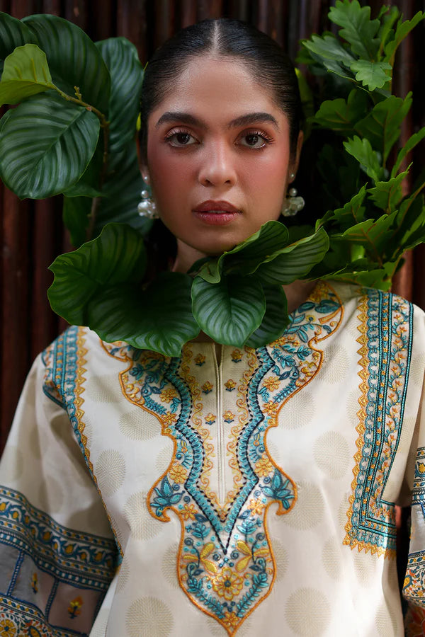 SAIRA RIZWAN LAANEM UNSTITCHED AZURA-A