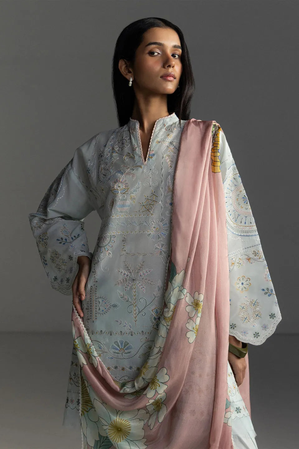 ZARA SHAHJAHAN COCO LAWN VEYA-7B