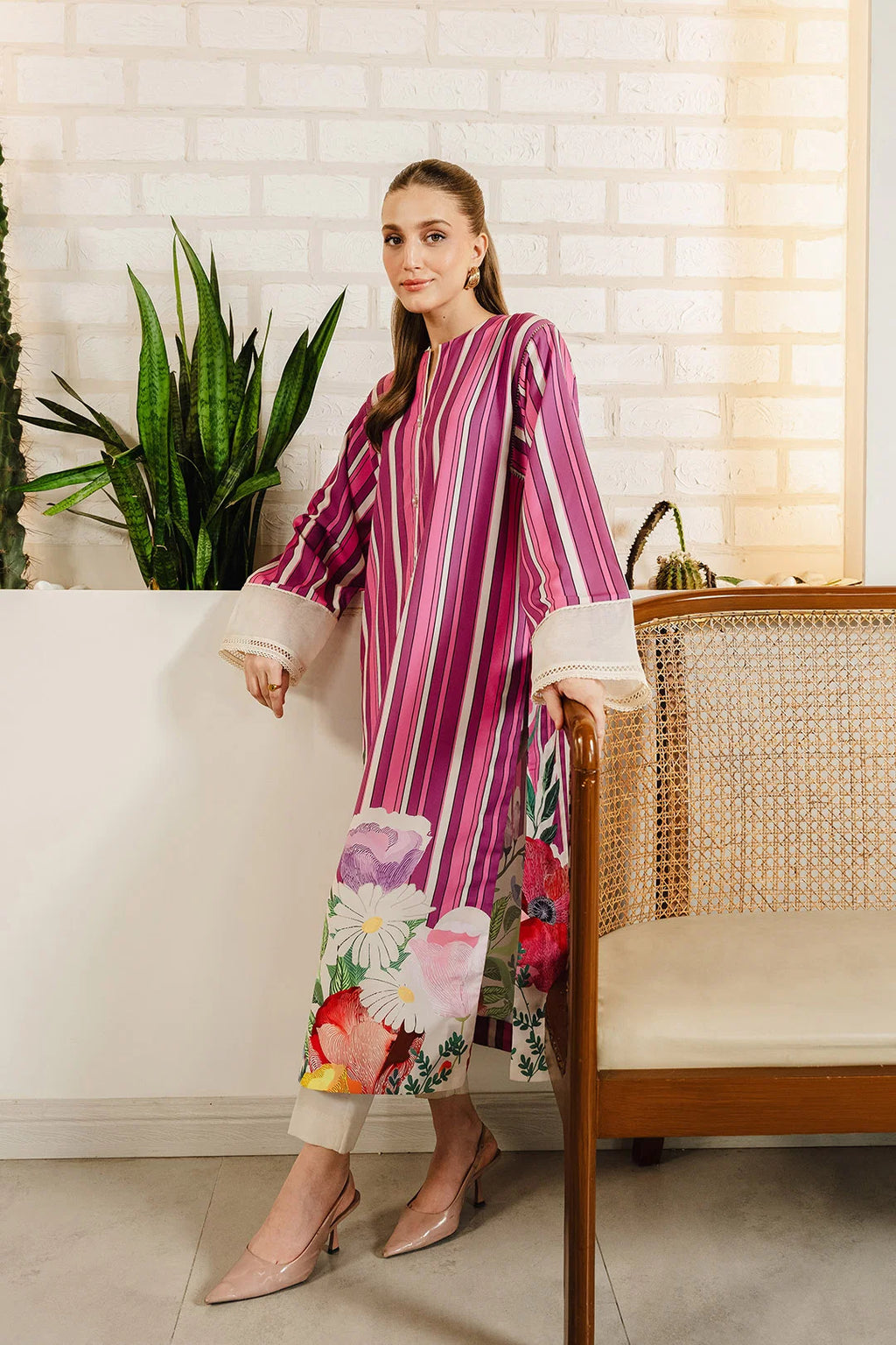 KATOZ LONG+DUPATTA 9>