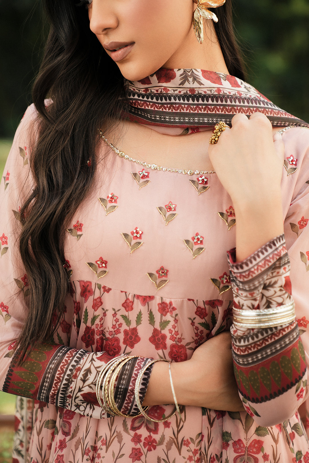 LULUSAR MANDLK PISHWAS+DUPATTA