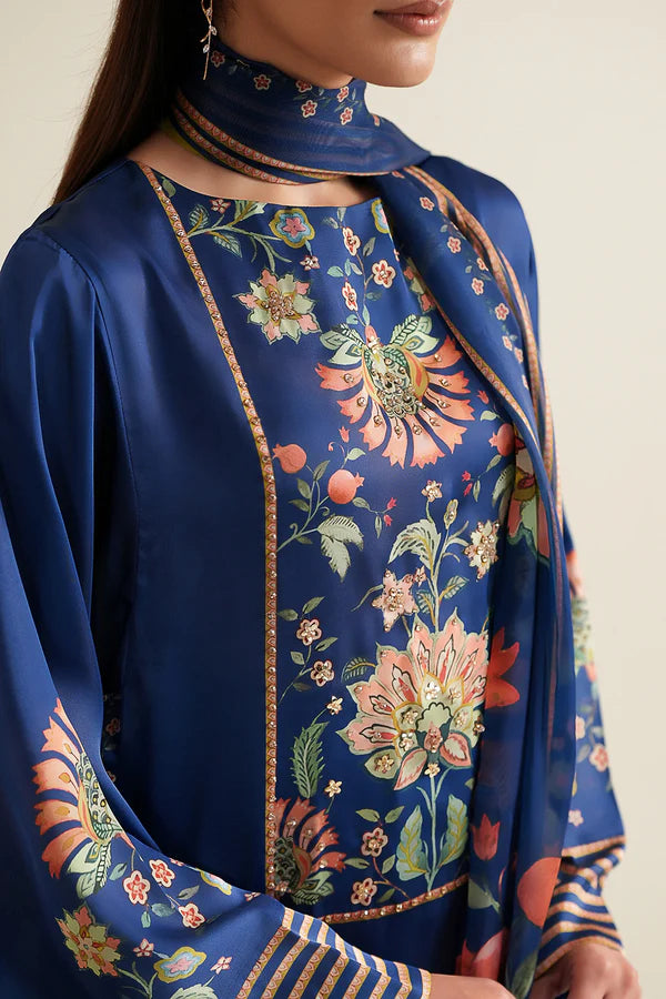 LULUSAR ANBAR LONG+DUPTTA+PANTS