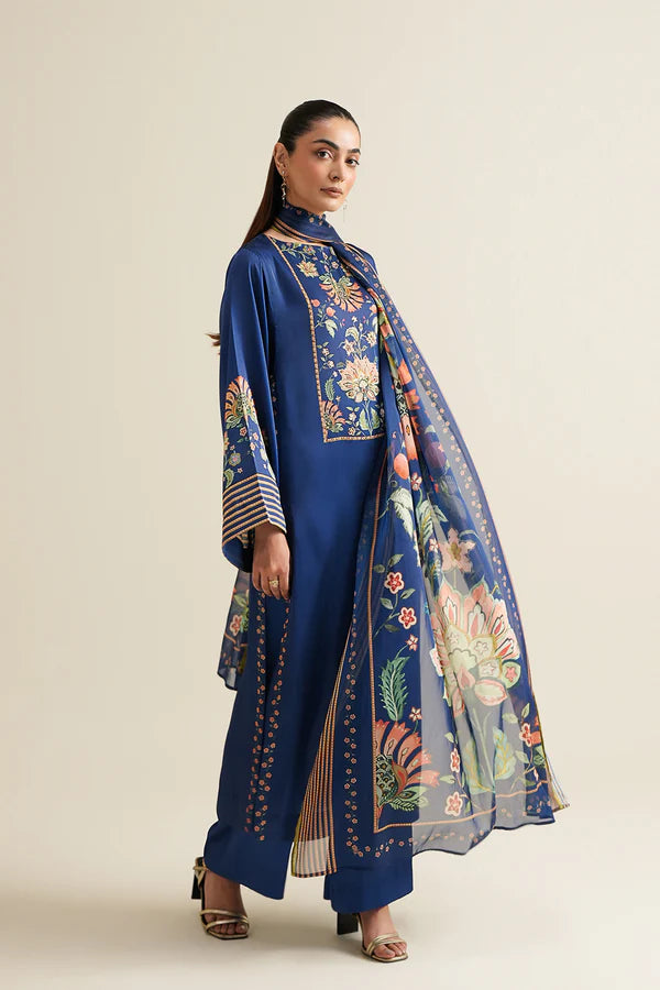 LULUSAR ANBAR LONG+DUPTTA+PANTS
