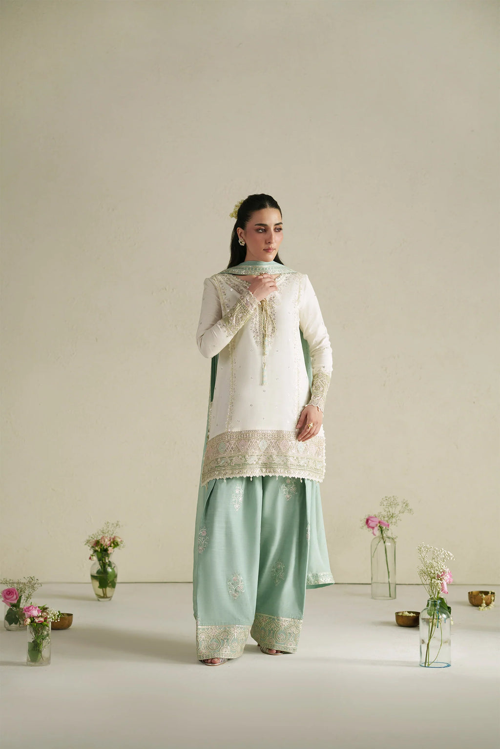 VERA RAW SILK AAB IVORY