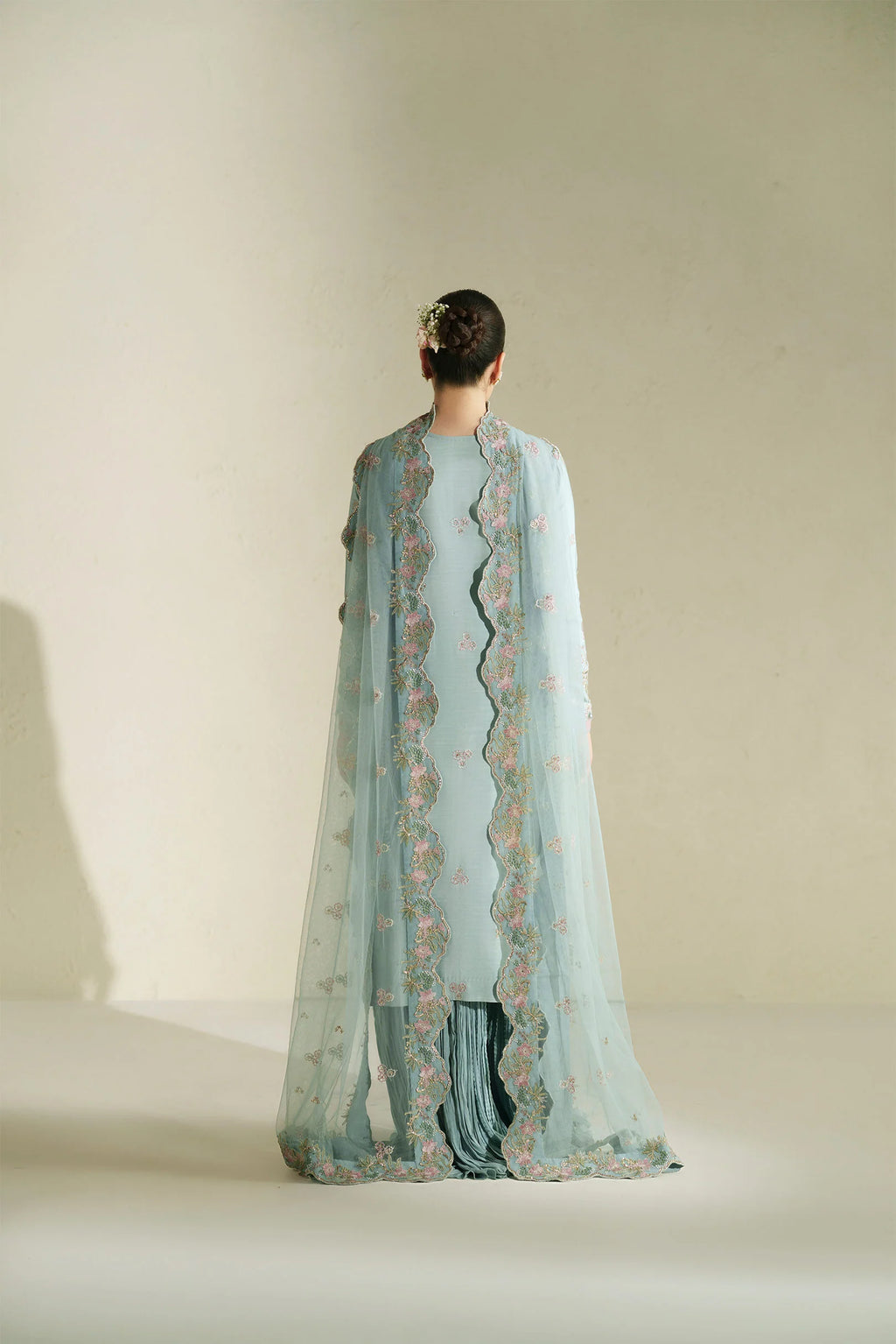 VERA RAW SILK MEENA PAWDER
