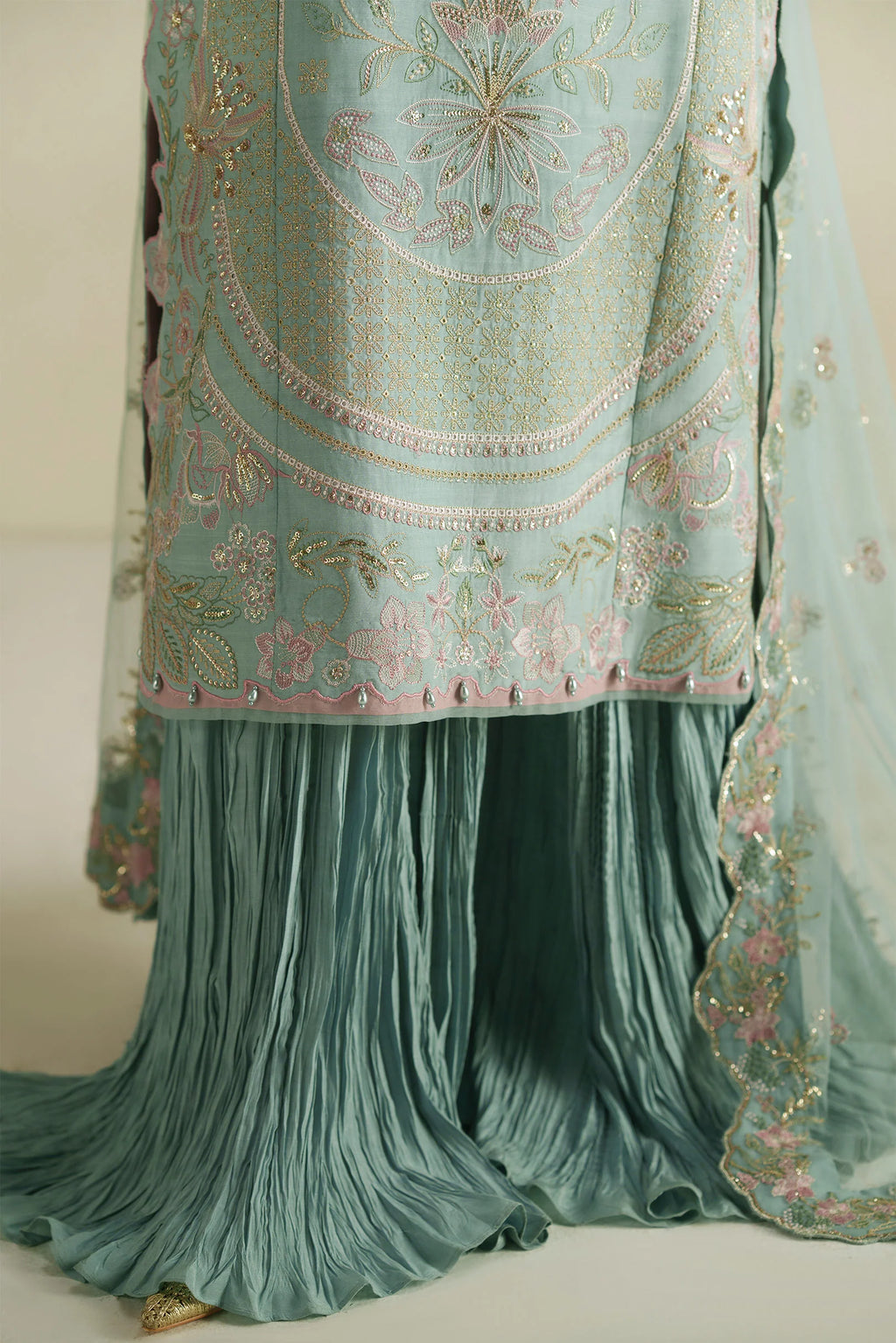 VERA RAW SILK MEENA PAWDER