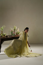 VERA RAW SILK GULAB BUTTER