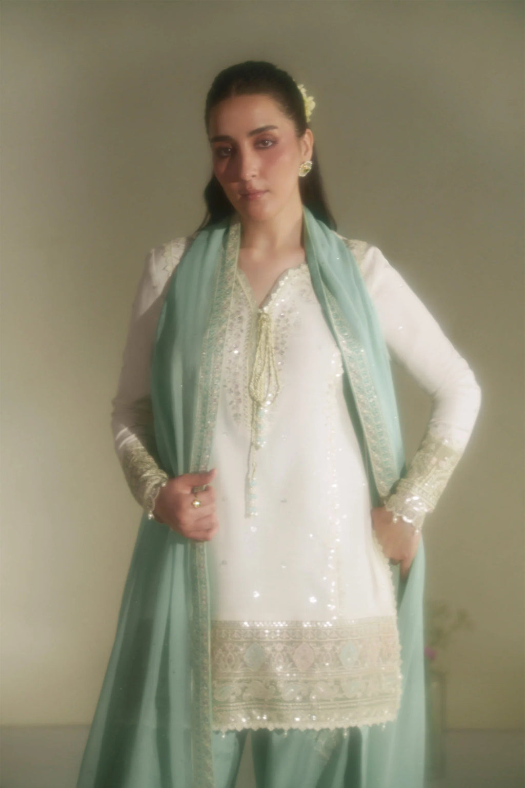 VERA RAW SILK AAB IVORY