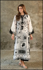 SUMAIRA AURANGZEB IVORY CANVAS 2PC