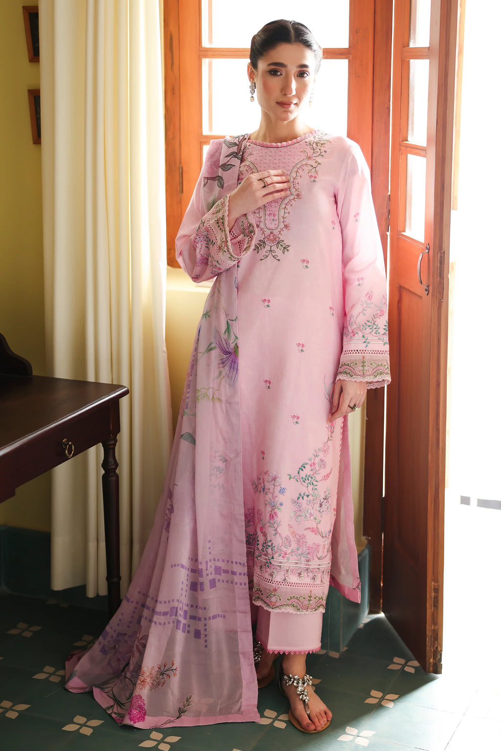 STITCHED BY CC RAAYA BY DOSTI AURA 3PC