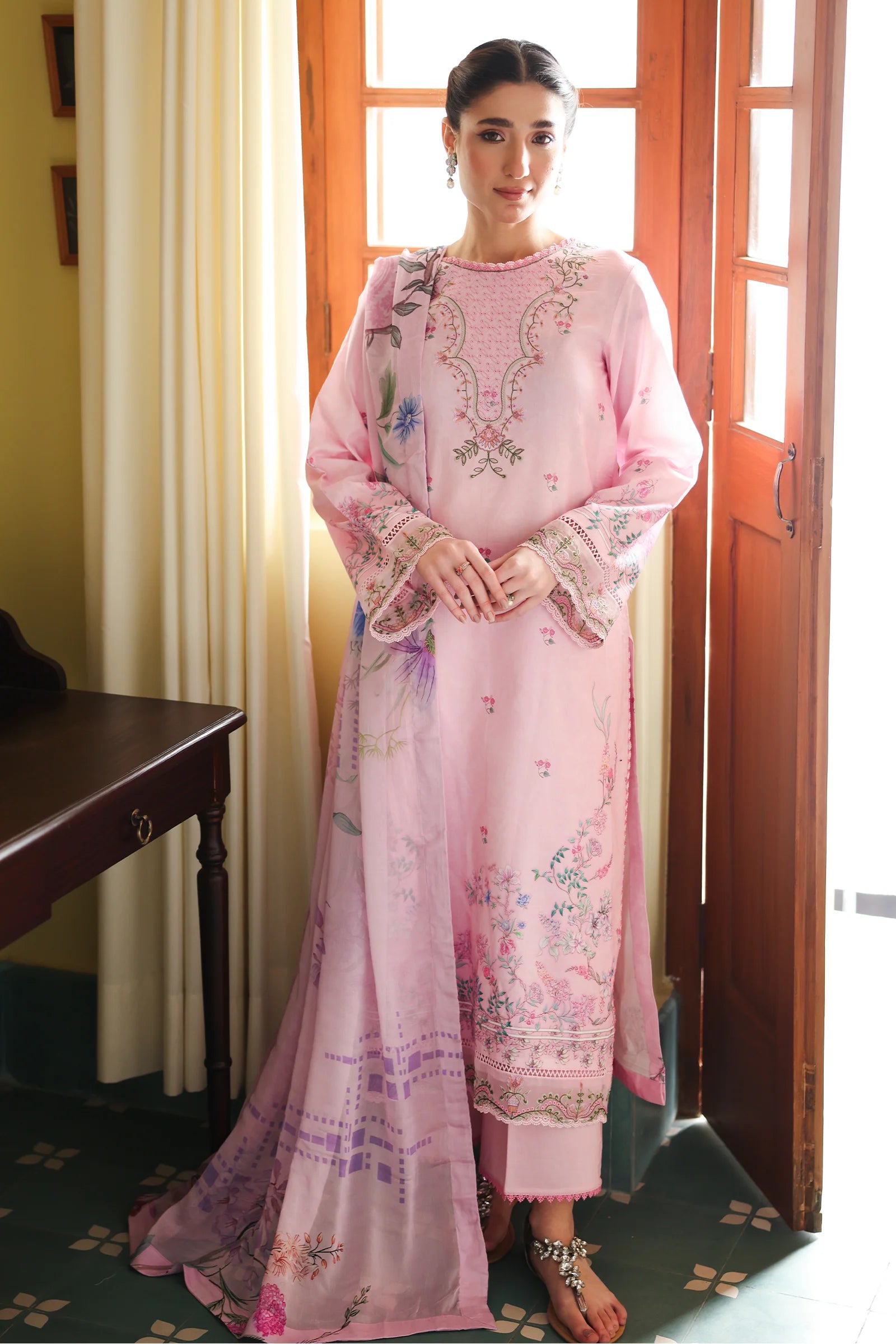 STITCHED BY CC RAAYA BY DOSTI AURA 3PC