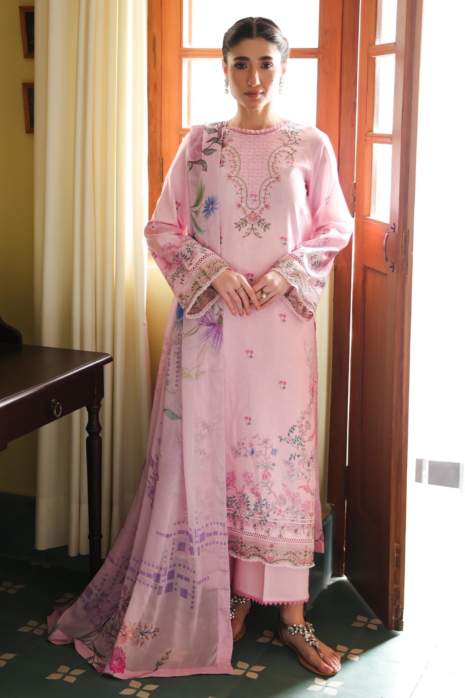 STITCHED BY CC RAAYA BY DOSTI AURA 3PC