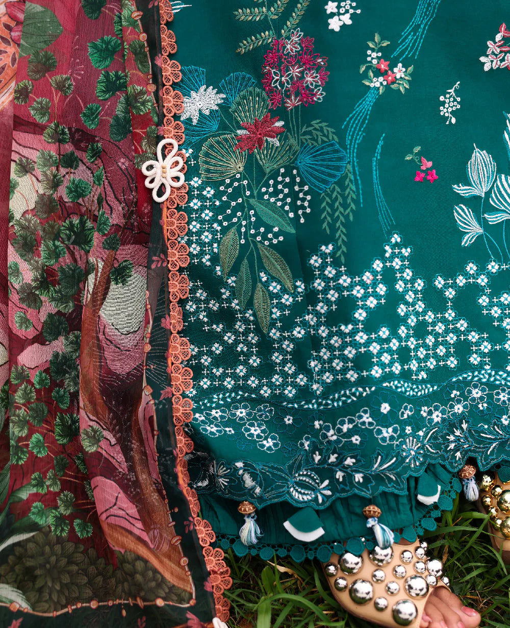 PUBLIC WOMENSWEAR LILAS SUMMER UNSTITCHED LAWN D-4A