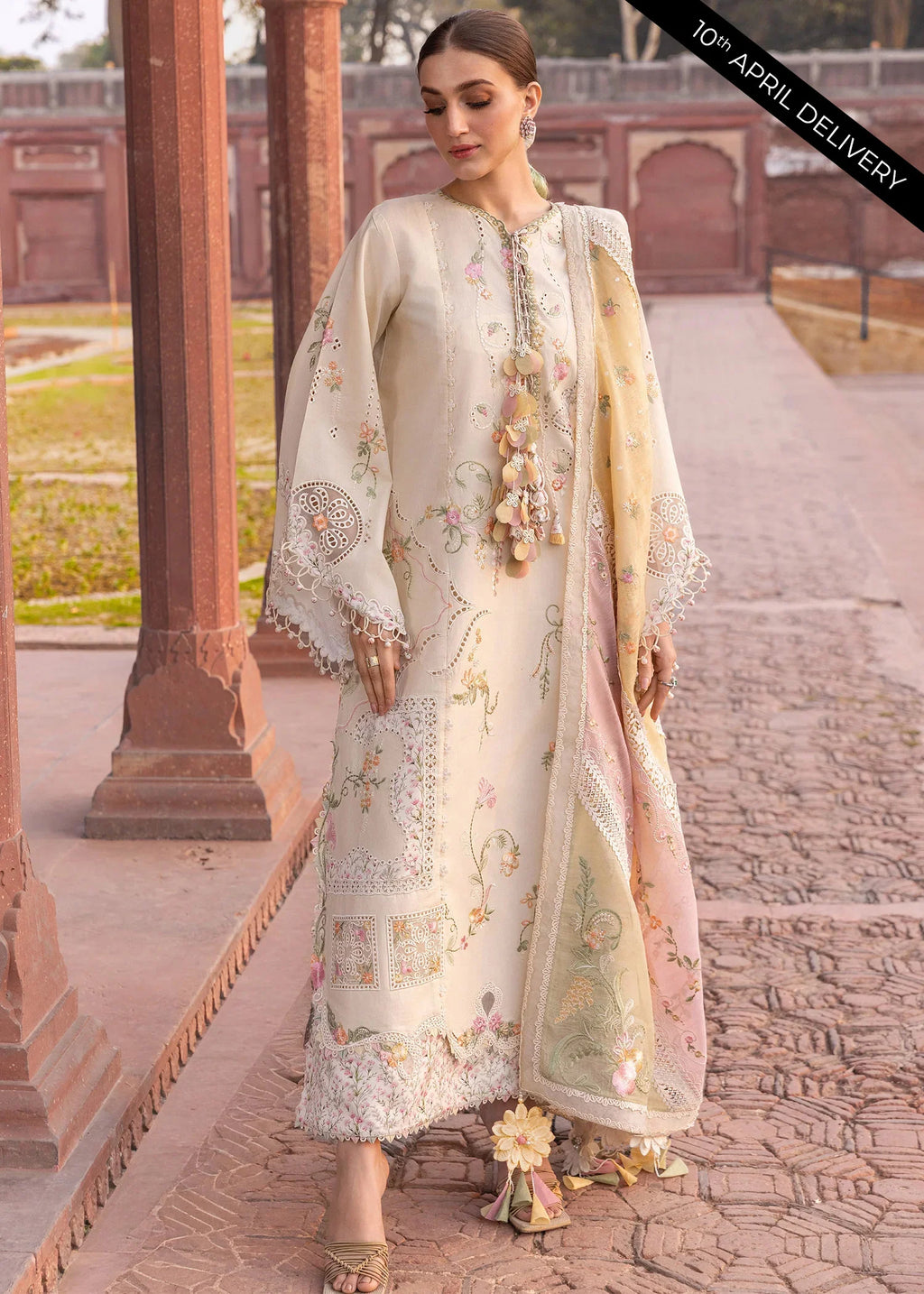 STITCHED BY CC FLOW BY CRIMSON LAWN D-7A 3PC