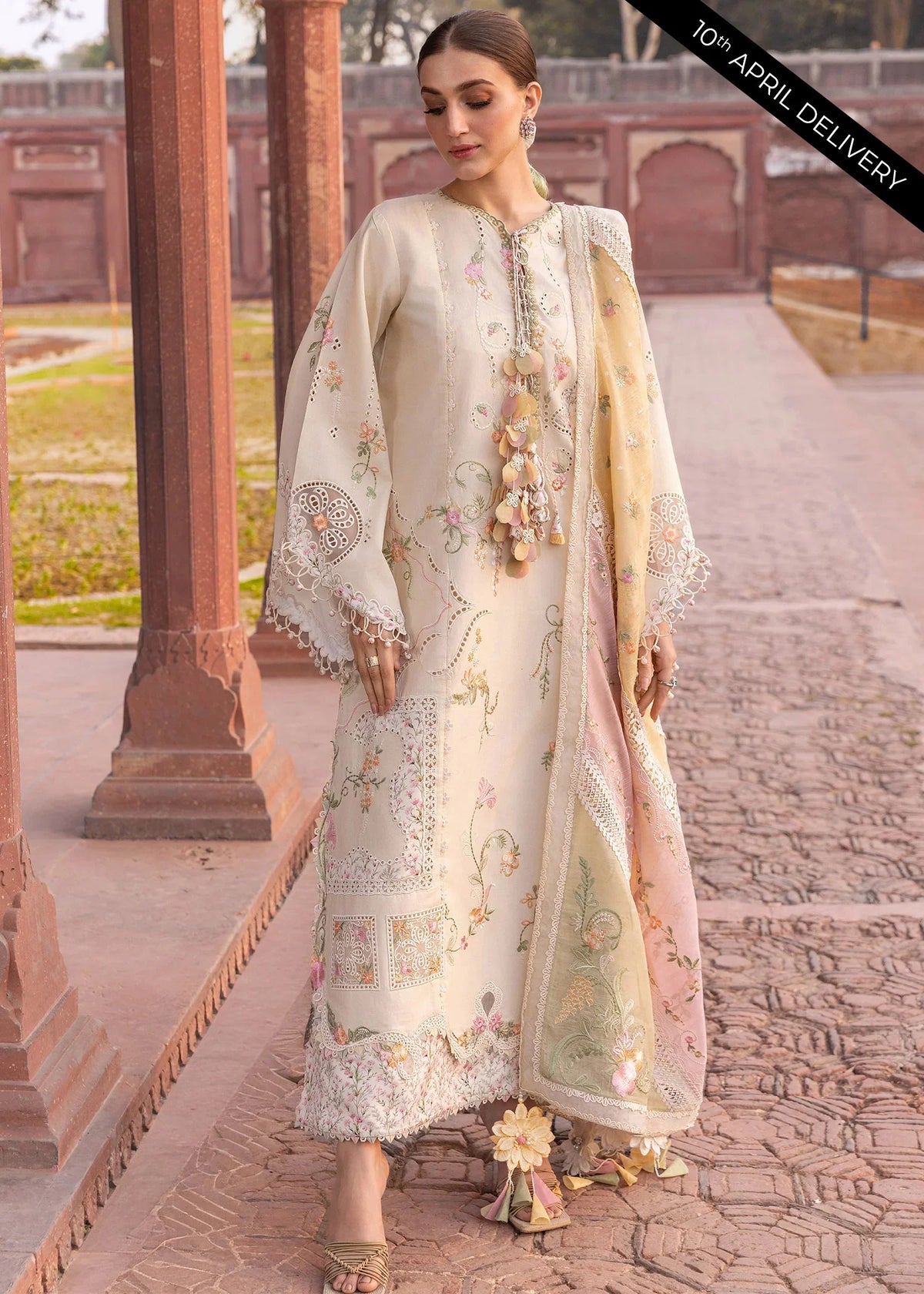 STITCHED BY CC FLOW BY CRIMSON LAWN D-7A 3PC