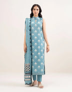 SAPPHIRE PRINTED LAWN U3P-DYS26V3-129 3PC