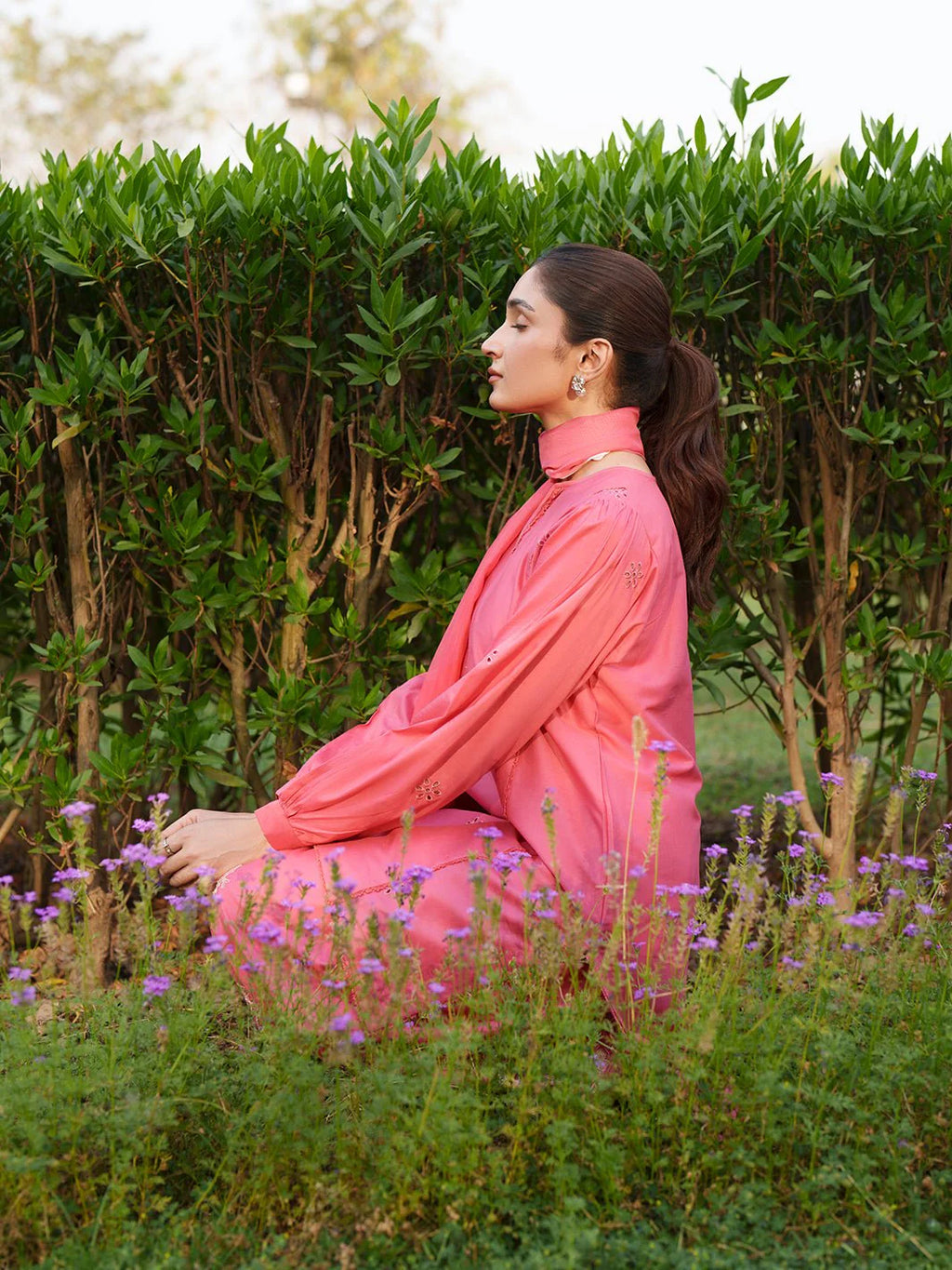 STITCHED BY CC DEYAR THE GARDEN SUMMER EDIT FLORA 3PC