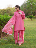 STITCHED BY CC DEYAR THE GARDEN SUMMER EDIT FLORA 3PC