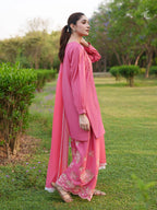 STITCHED BY CC DEYAR THE GARDEN SUMMER EDIT FLORA 3PC